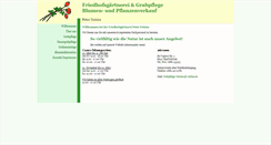 Desktop Screenshot of grabpflege-neisius.de